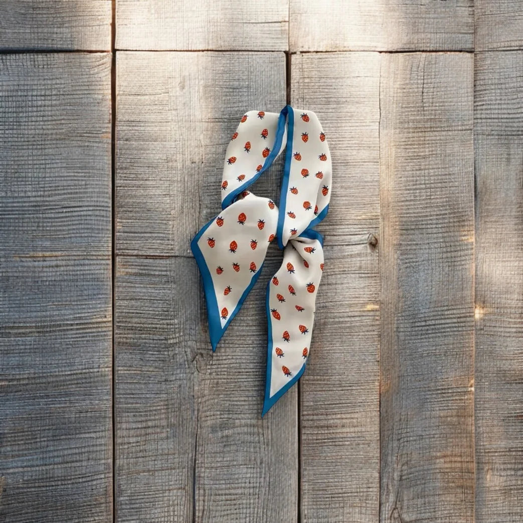 1773 Neck Scarf - Blue Berry | Country Clothing - Ladies Shirts | Saddleworld Ispwich