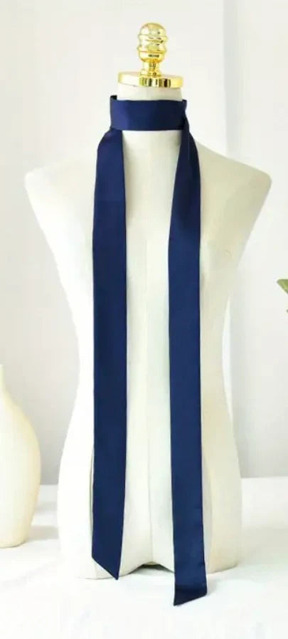 1773 Neck Scarf - Soft Cloud - Extra Length Twilly | Country Clothing - Ladies Shirts | Saddleworld Ipswich