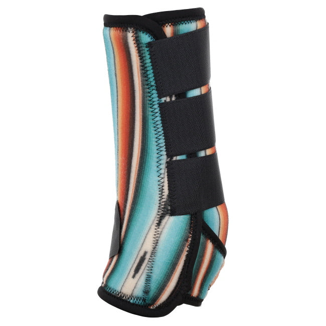 Showman Teal Serape Elite Equine Sports Medicine Boot
