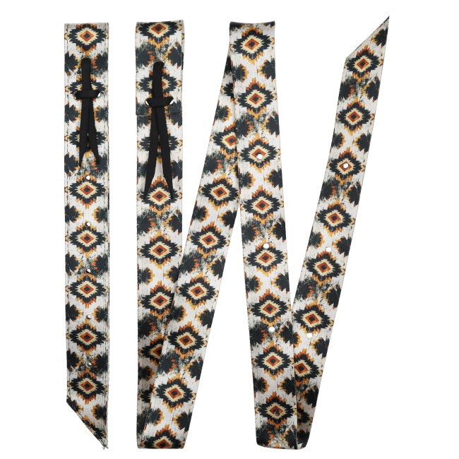 Showman Aztec Sunstone Nylon Tie Strap and Off Billet Set