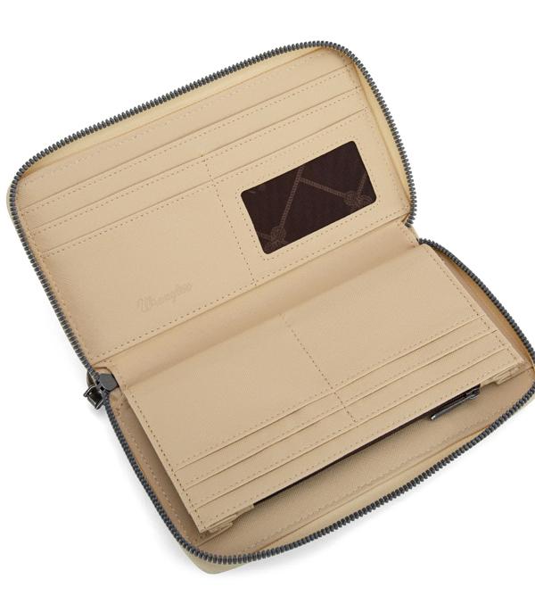 Wrangler Spencer Embroidery Wallet - Black Friday Sales