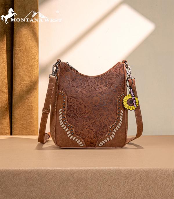 Montana West Embossed Crossbody Bag