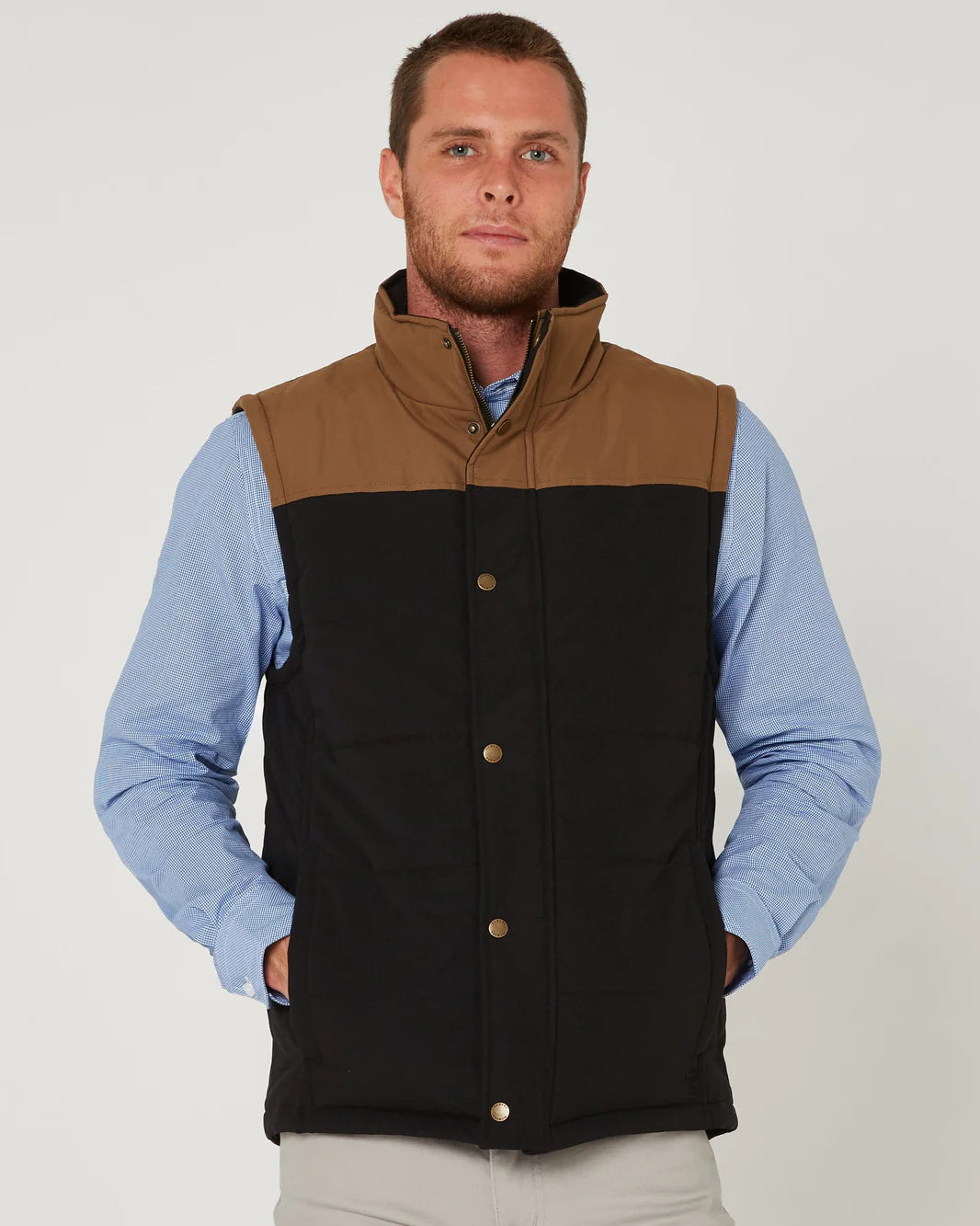 Pilbara Mens Two Tone Vest - Winter 26