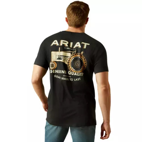 Ariat Mns Gramps Tractor SS Tee Black