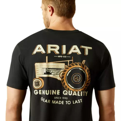 Ariat Mns Gramps Tractor SS Tee Black