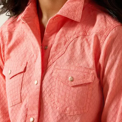 Ariat Gls Amanda LS Shirt Shell Pink