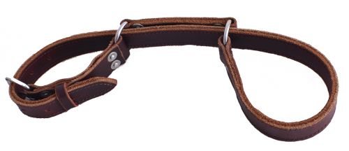 Showman Burgundy Latigo Leather Hobbles