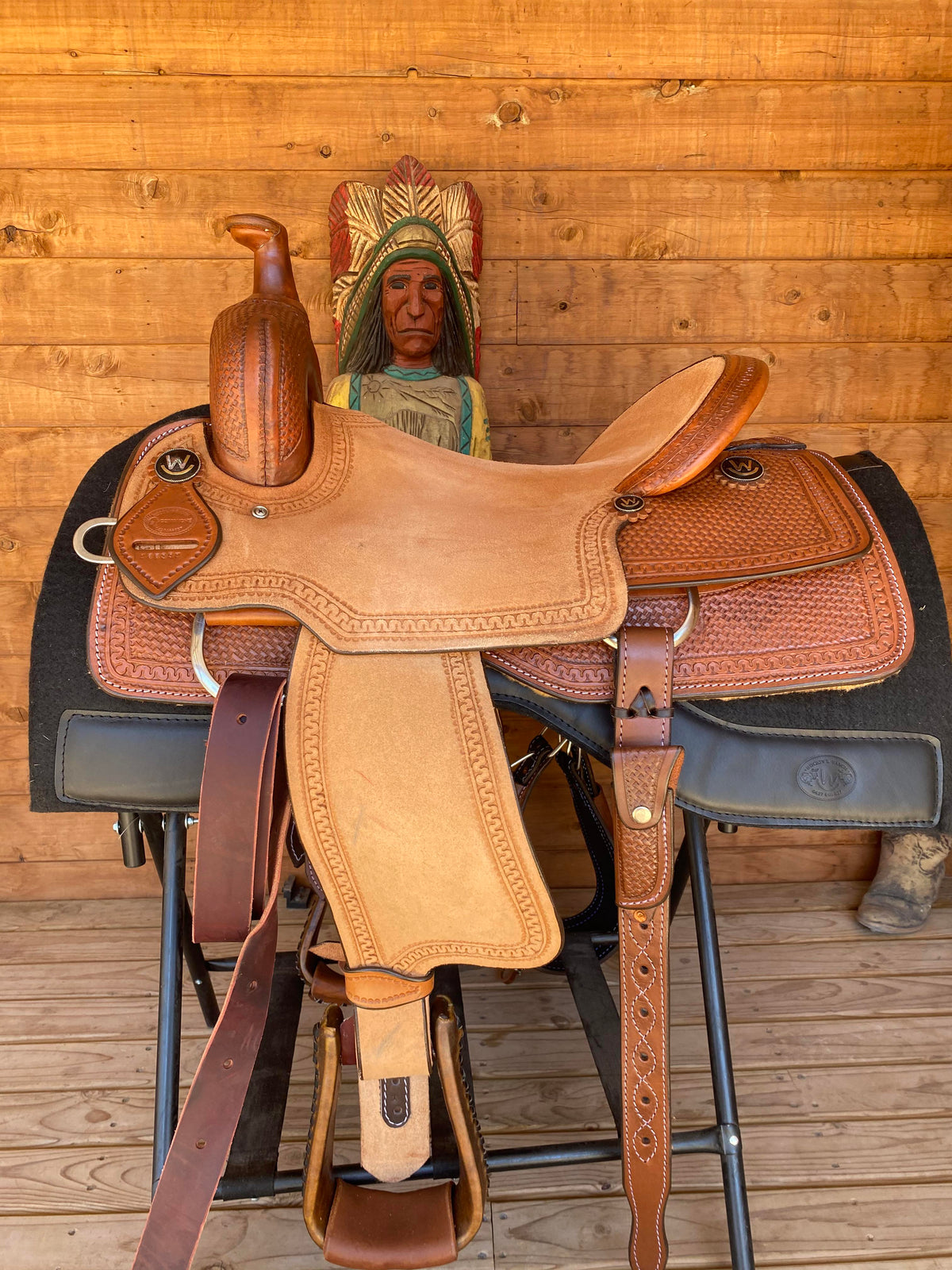 Rockin W Ranch Cutter Saddle