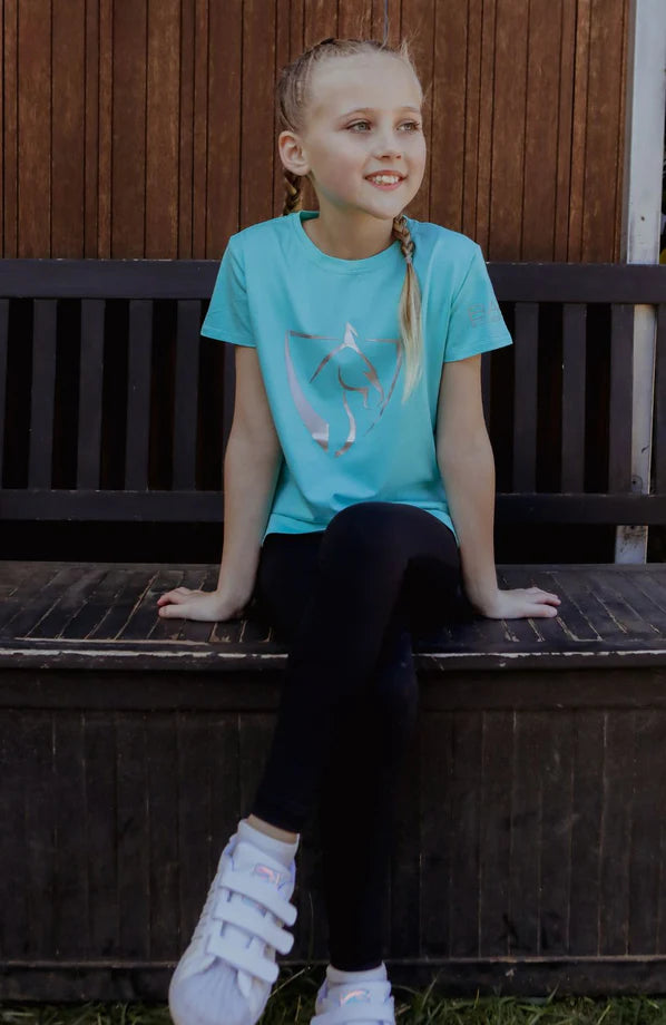 Bare Babes T Shirt - Twilight Teal