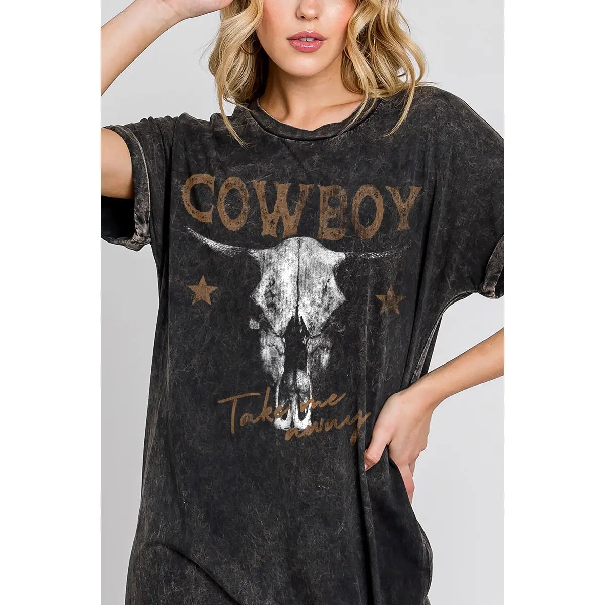 Take Me Away Cowboy Mineral Dress