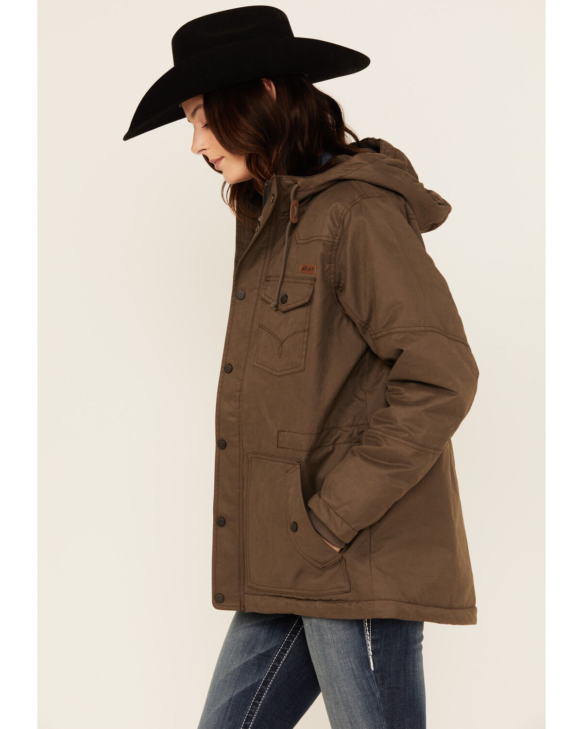 Ariat Wms Grizzly 2.0 Parka Banyan Bark - Winter Black Friday Sale