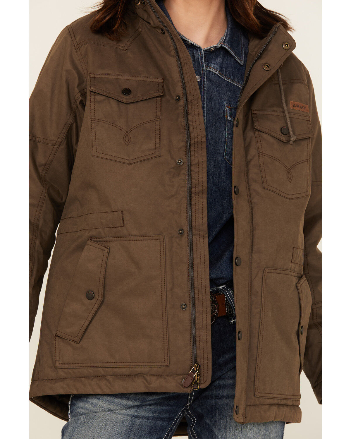 Ariat Wms Grizzly 2.0 Parka Banyan Bark - Winter Black Friday Sale