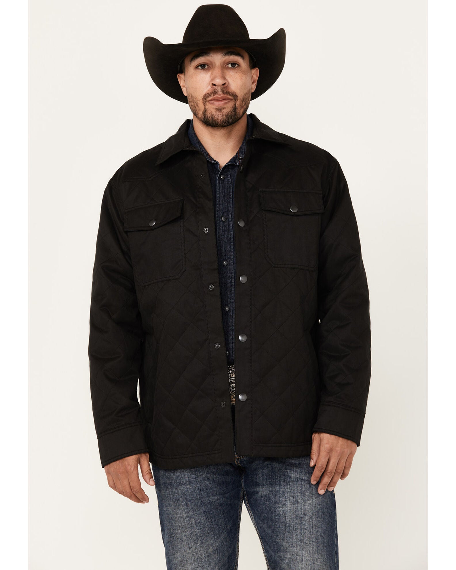 Ariat Mns Grizzly Shirt Jacket Black - Winter Black Friday Sale