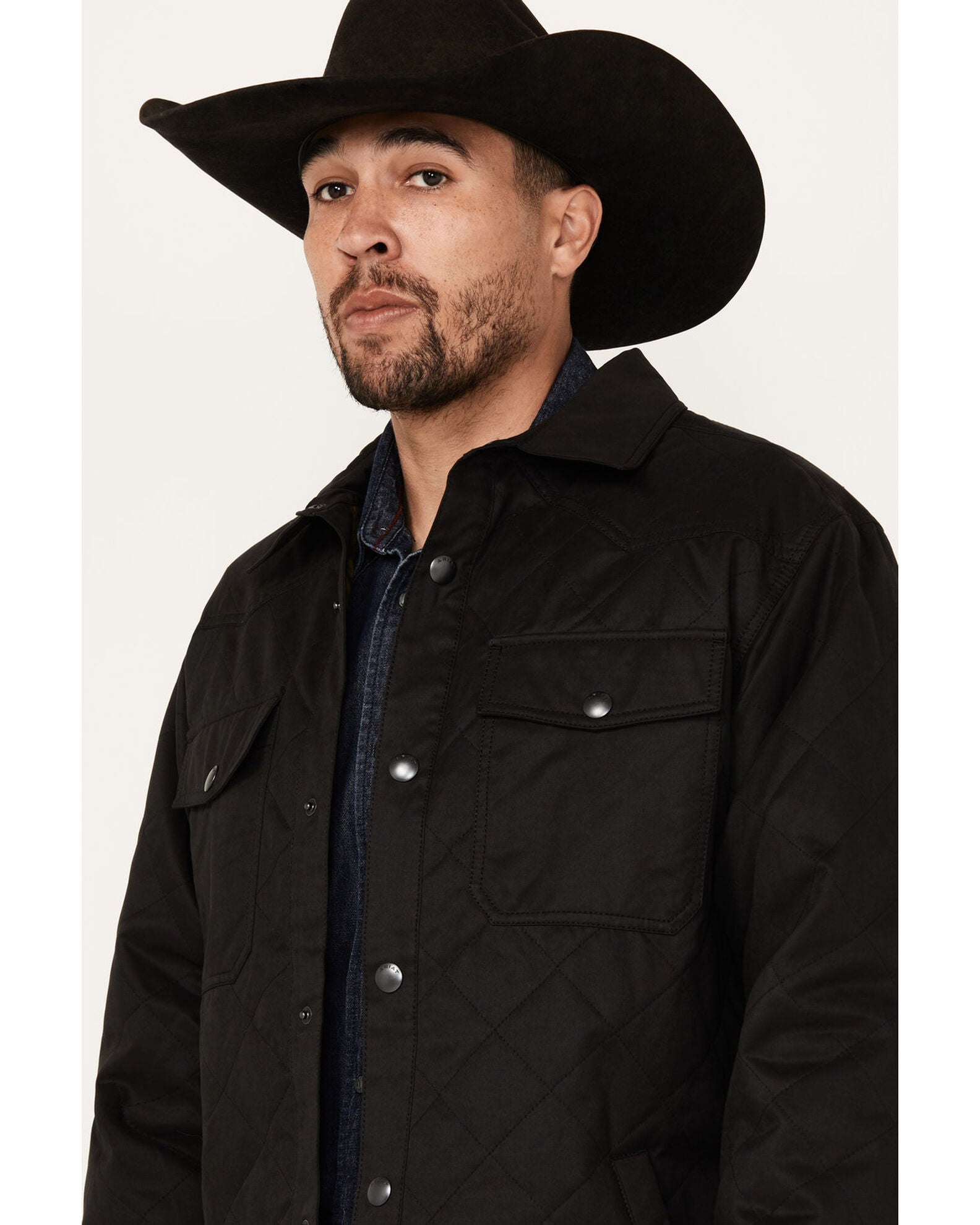 Ariat Mns Grizzly Shirt Jacket Black - Winter Black Friday Sale