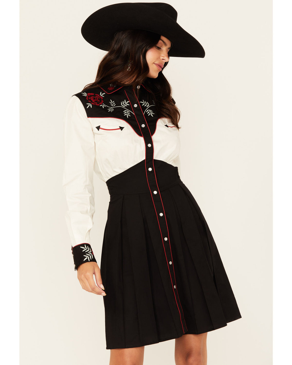 Panhandle Slim Wmns Fort Worth Special Western Snap Dress