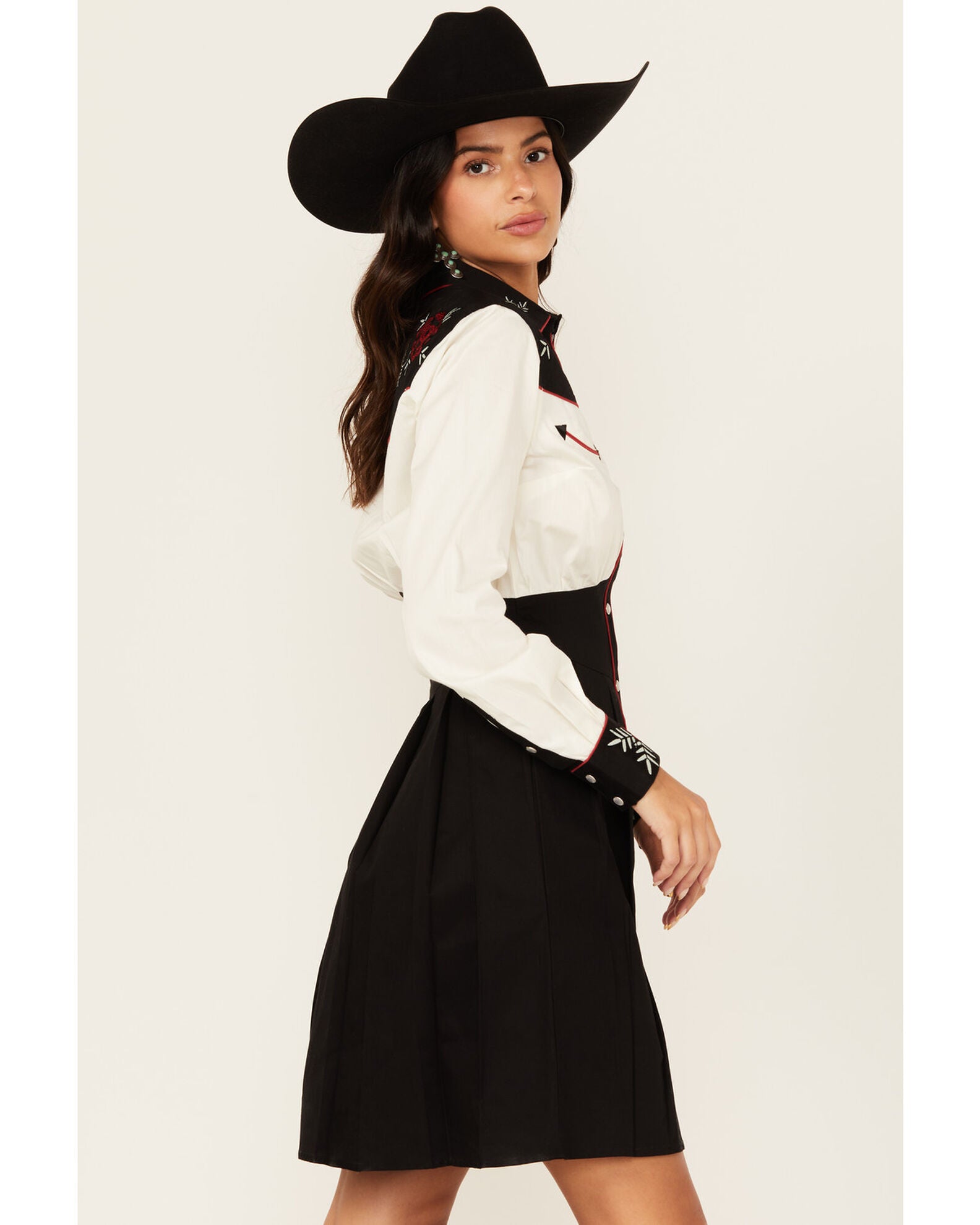 Panhandle Slim Wmns Fort Worth Special Western Snap Dress