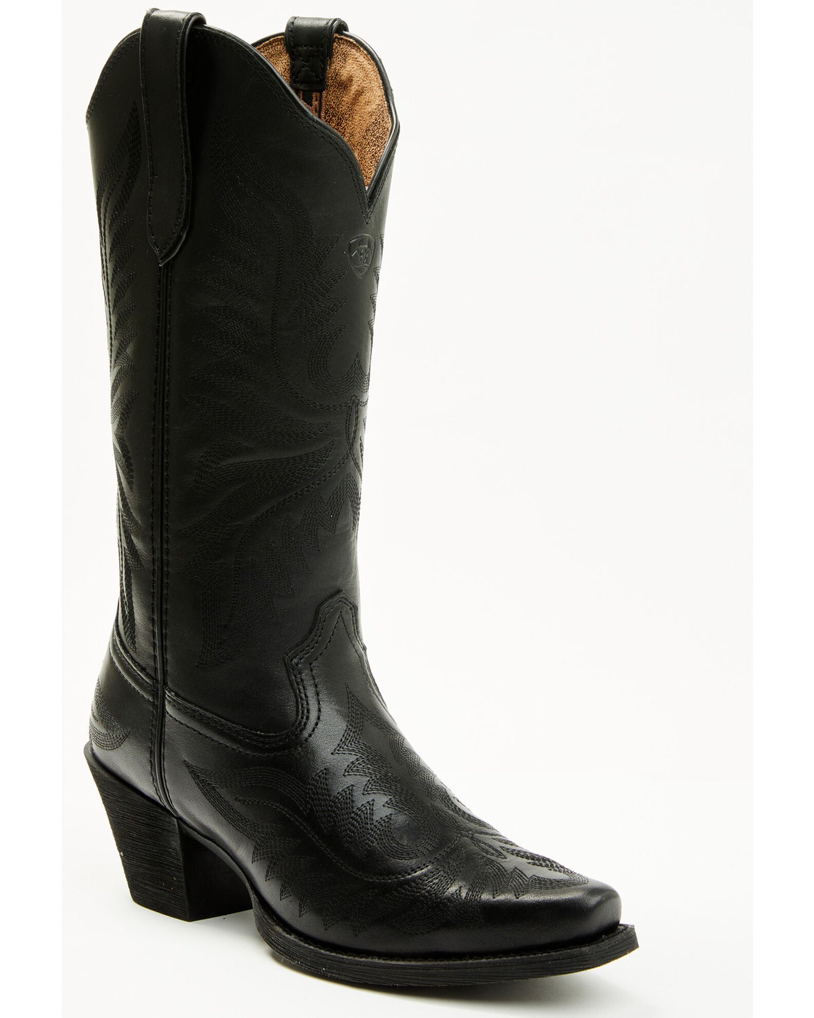 Ariat Wms Round Up Collins Supple Black