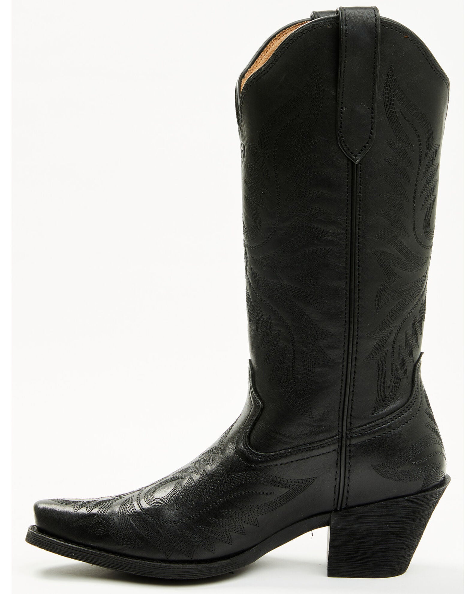 Ariat Wms Round Up Collins Supple Black
