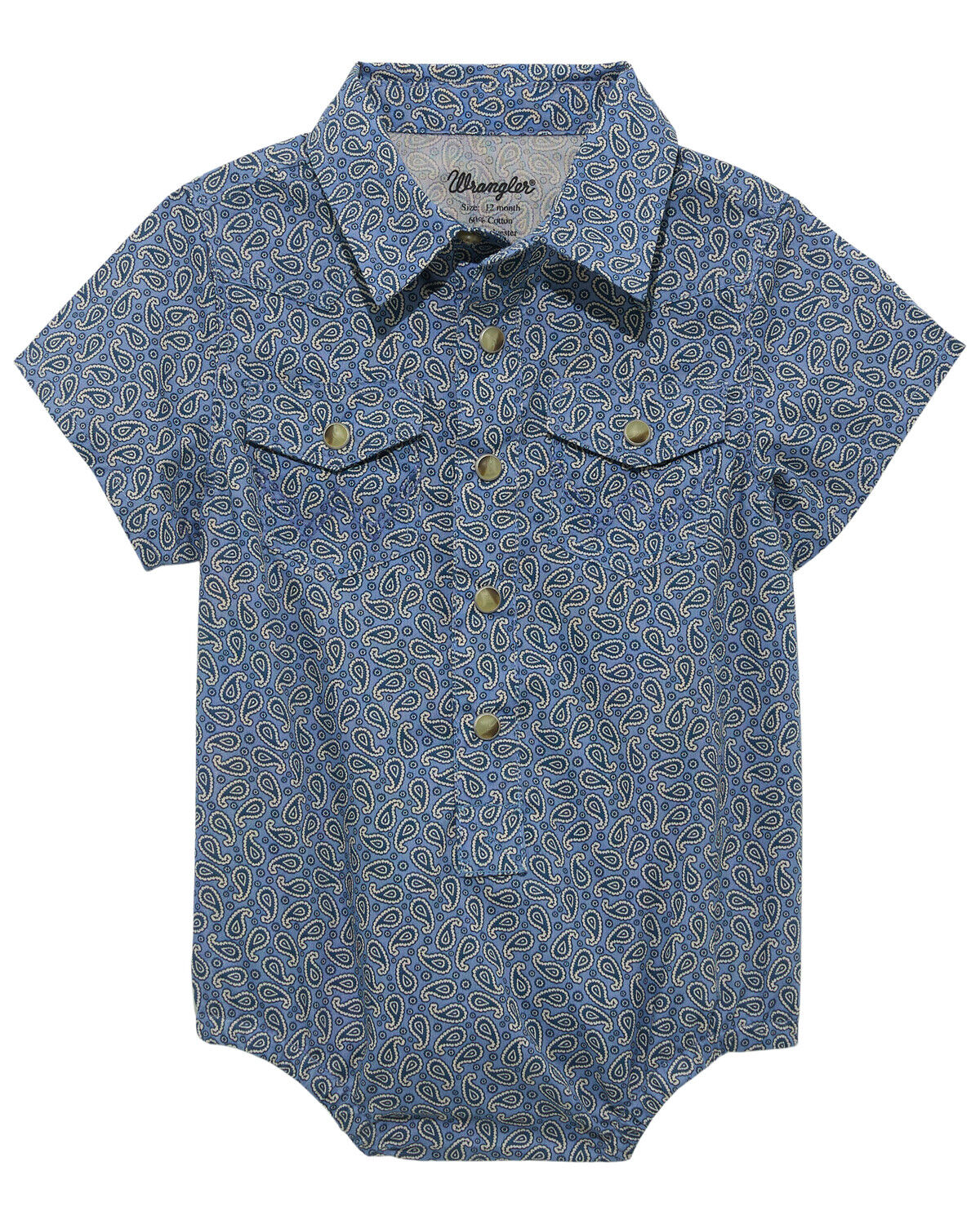 Wrangler Baby Boys Western Bodysuit