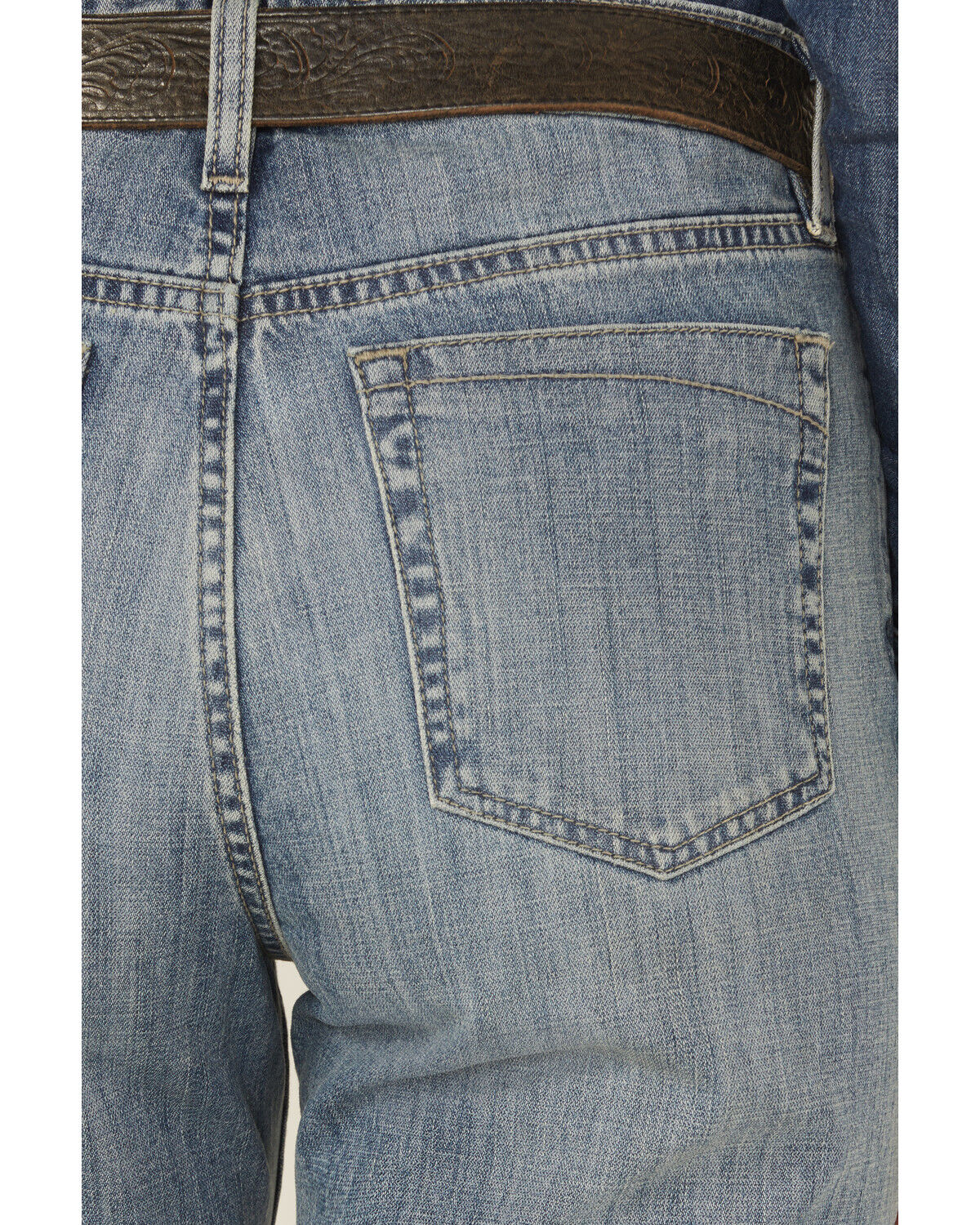 Cinch Wmns Tatum Medium Wash High Rise Easy Fit Trouser