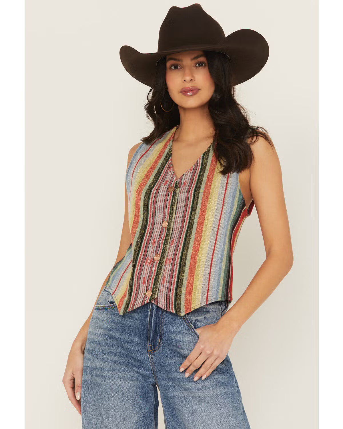 Wrangler X Lainey Wilson Rodeo Ben Jacquard Vest