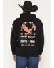 Ariat Mns Eagle Large Hoodie Black