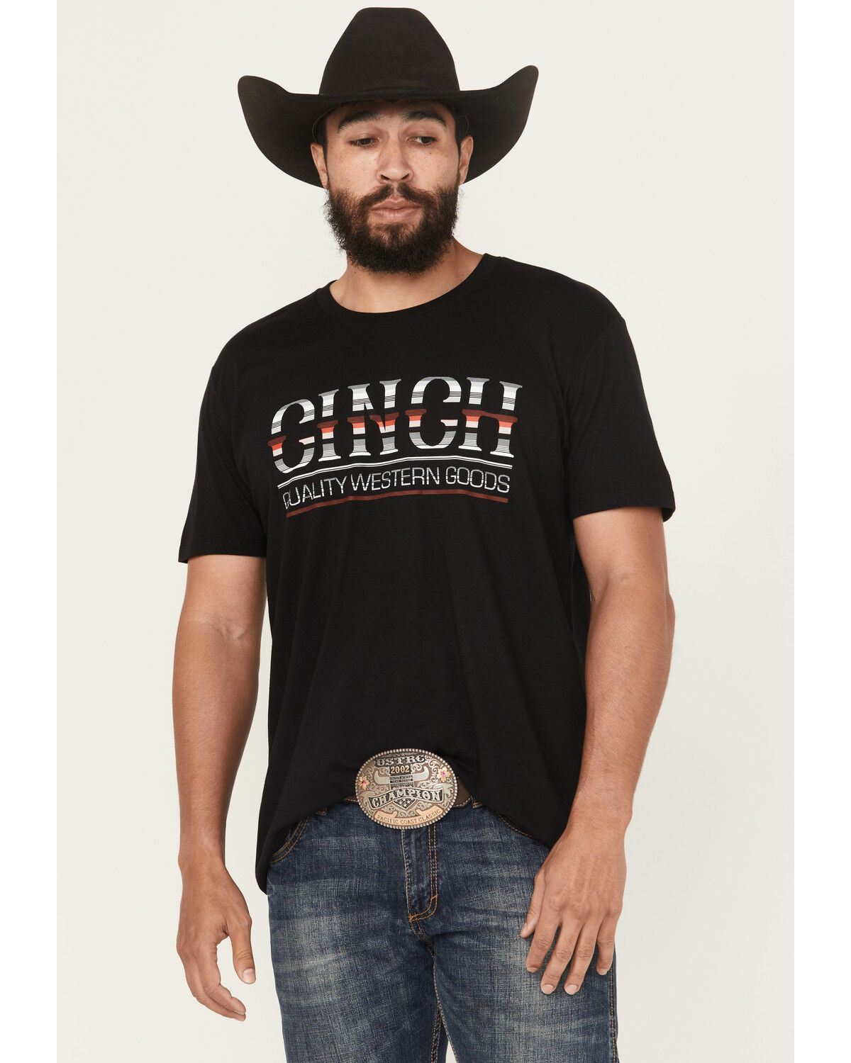 Cinch Mens Quality Western Goods Short Sleeve Graphic T Shirt