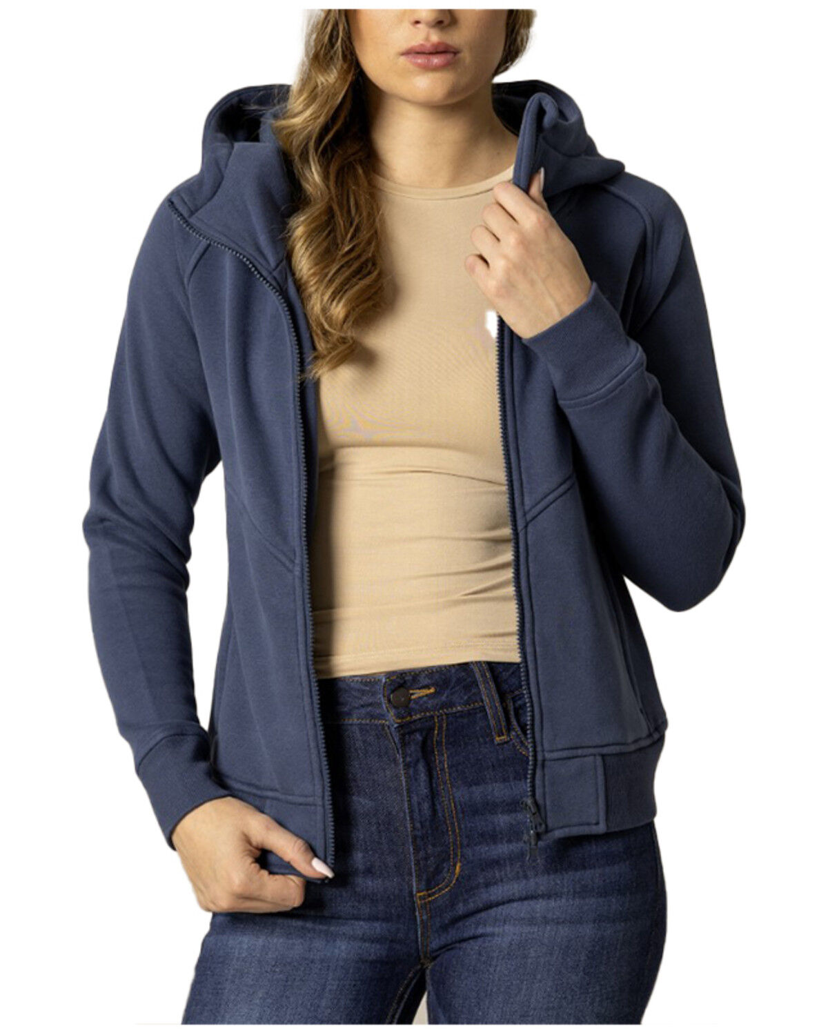 Kimes Ranch Wmns Emma Solid Zip Up Hoodie