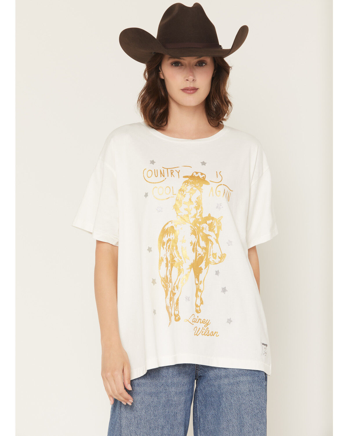 Wrangler x Lainey Wilson Country Cool Again SS Oversize Graphic Tee