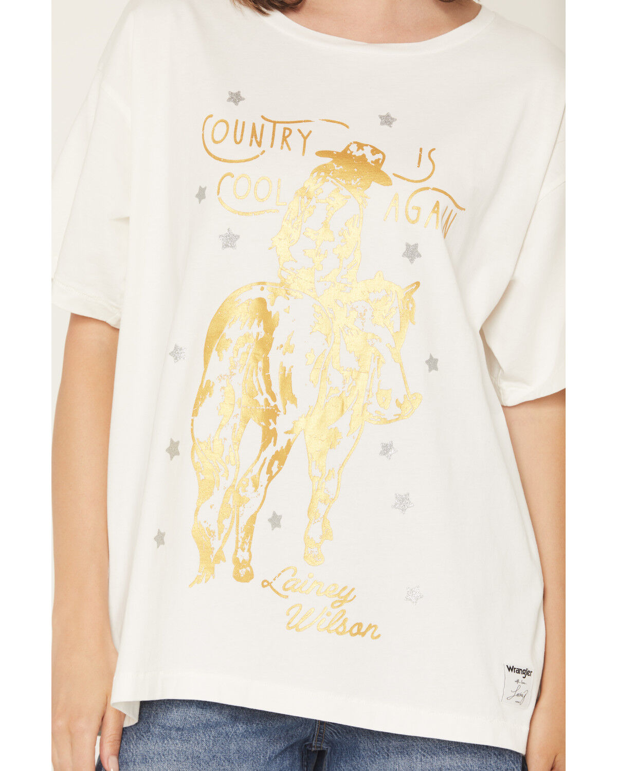 Wrangler x Lainey Wilson Country Cool Again SS Oversize Graphic Tee