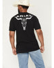 Ariat Mns Stipple Steer SS Tee Black