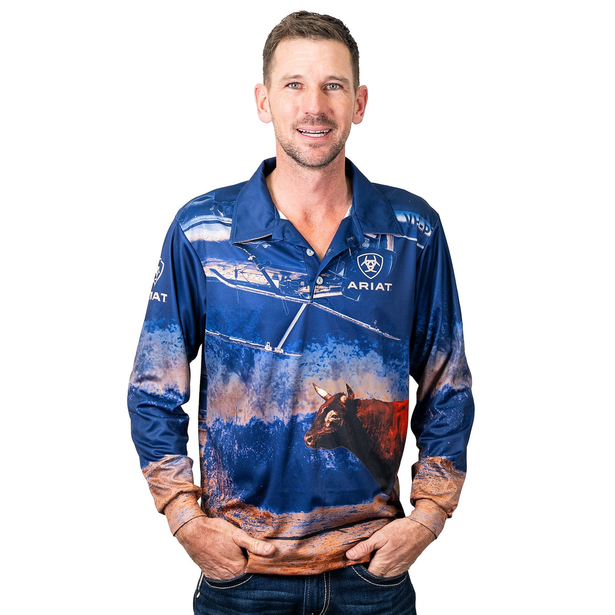 Ariat Uni Fishing Shirt Bullcatcher