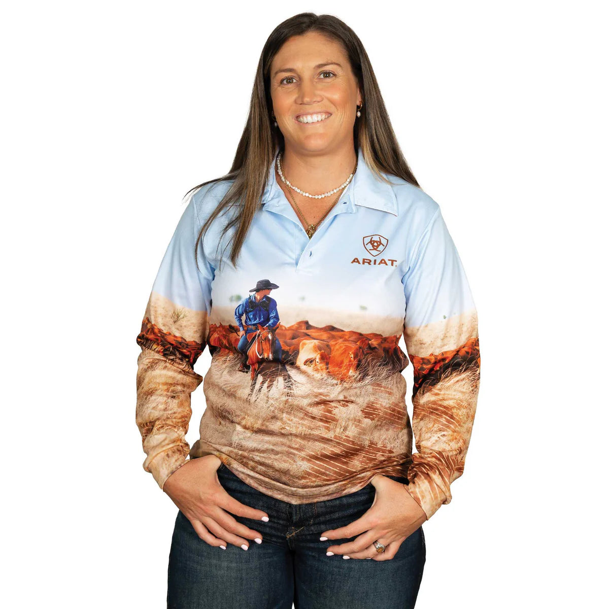 Ariat Unisex Fishing Shirt Cattleman