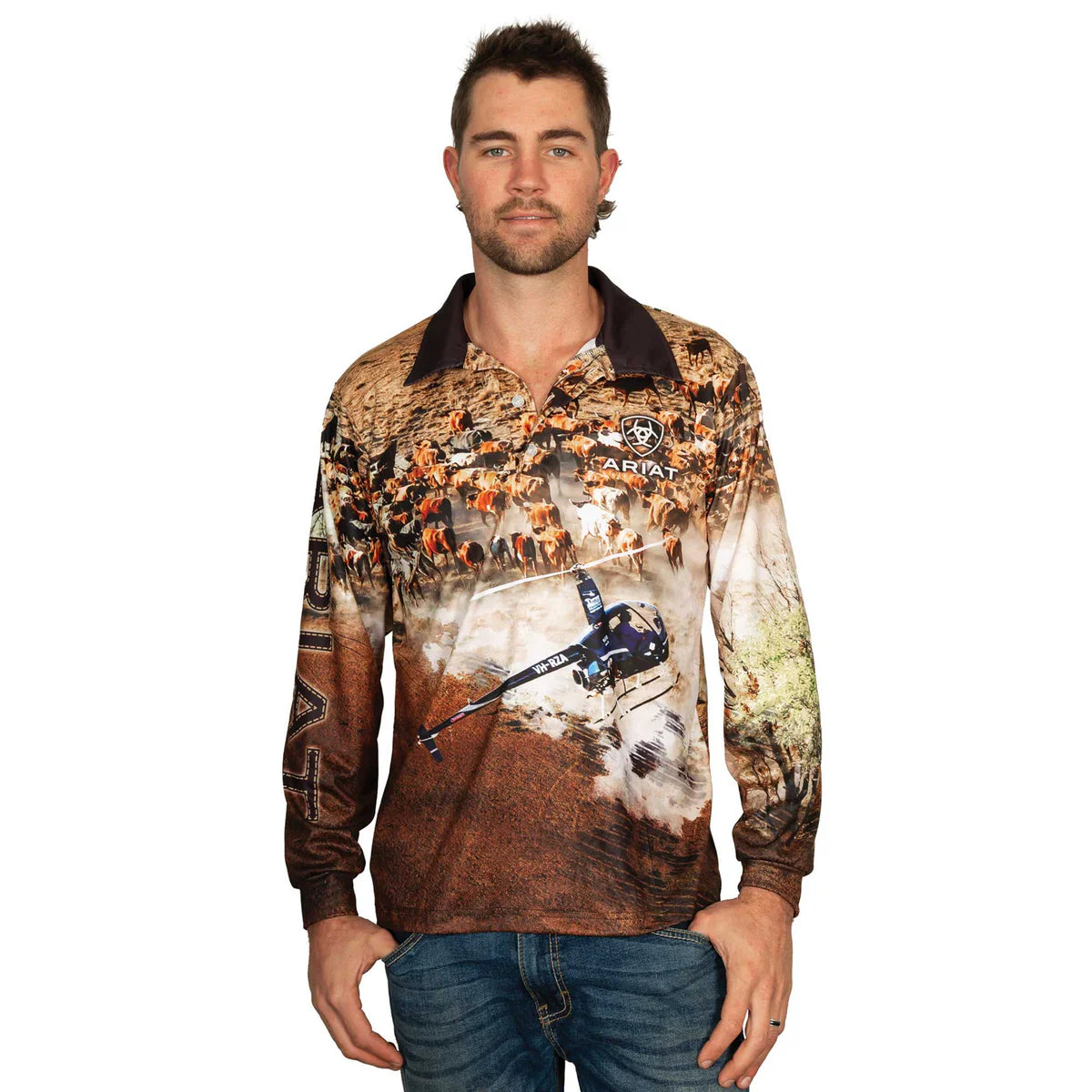 Ariat Unisex Fishing Shirt Helimustering