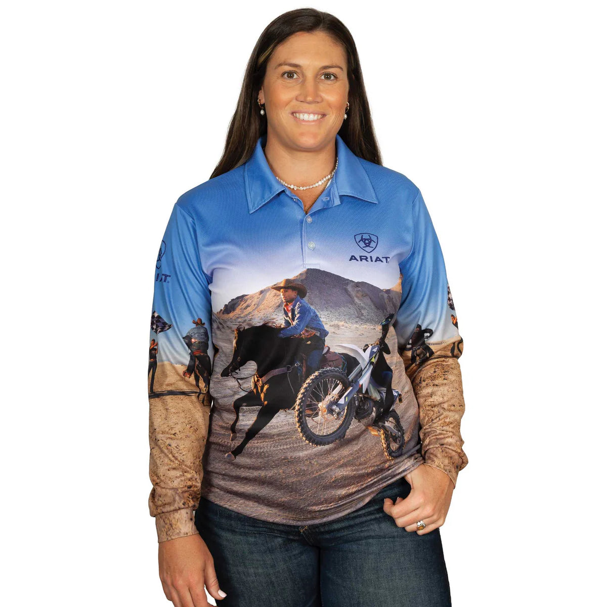 Ariat Unisex Fishing Shirt Lets Ride