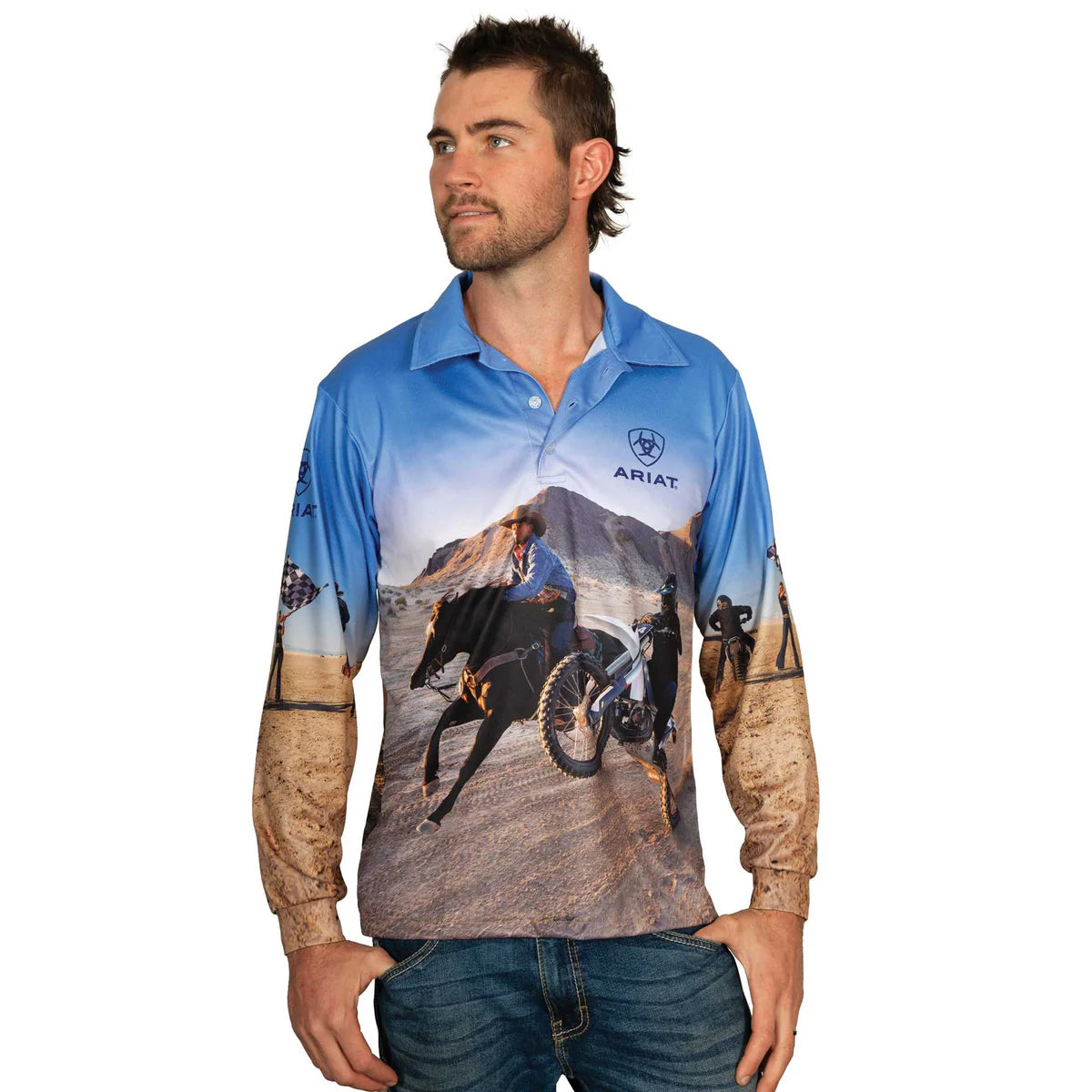 Ariat Unisex Fishing Shirt Lets Ride