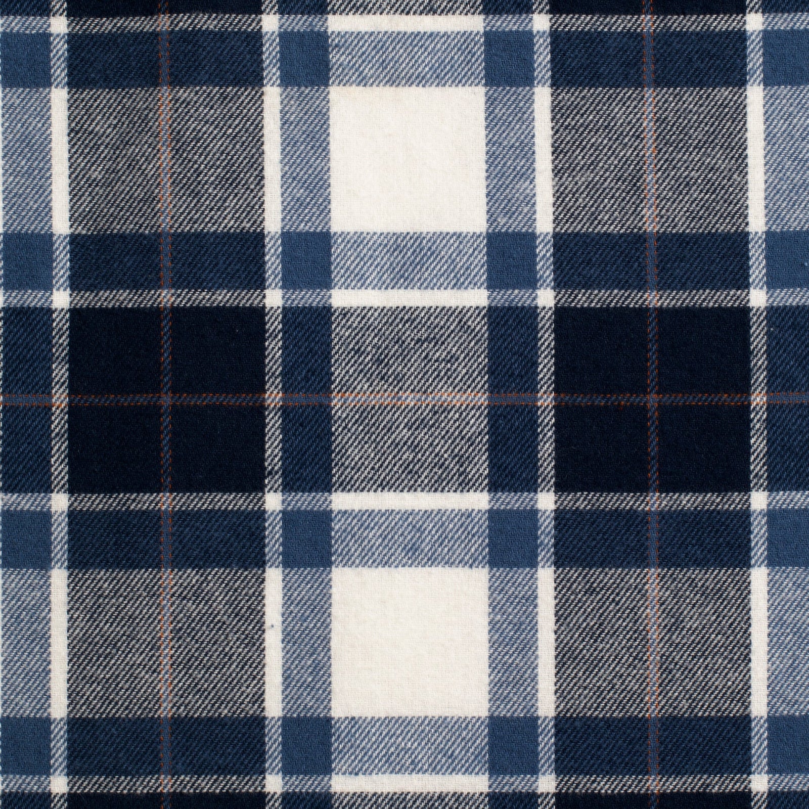 Just Country Mns Evan Workshirt Flannel Navy/Blue/White