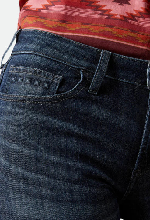 Ariat Wms High Rise Slim Trouser Frazey Florida - Summer Clearance