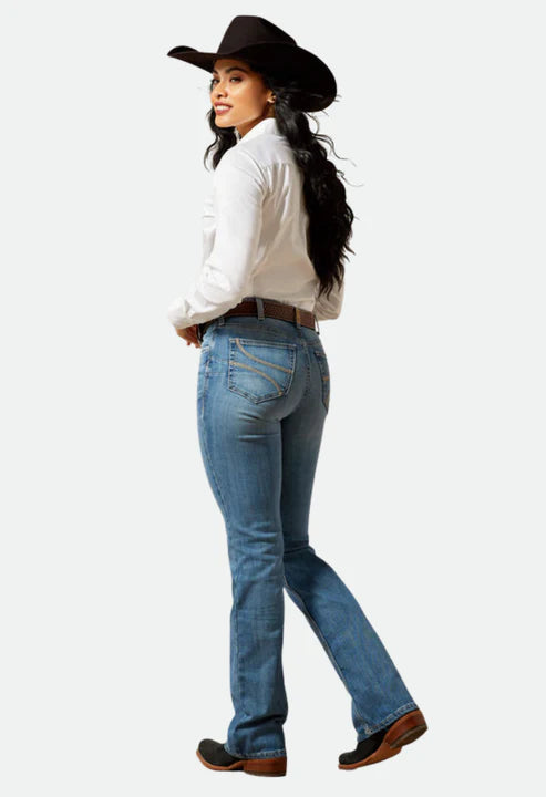 Ariat Wms High Rise Boot Cut Rowyn Challis - Valentines Day Sale