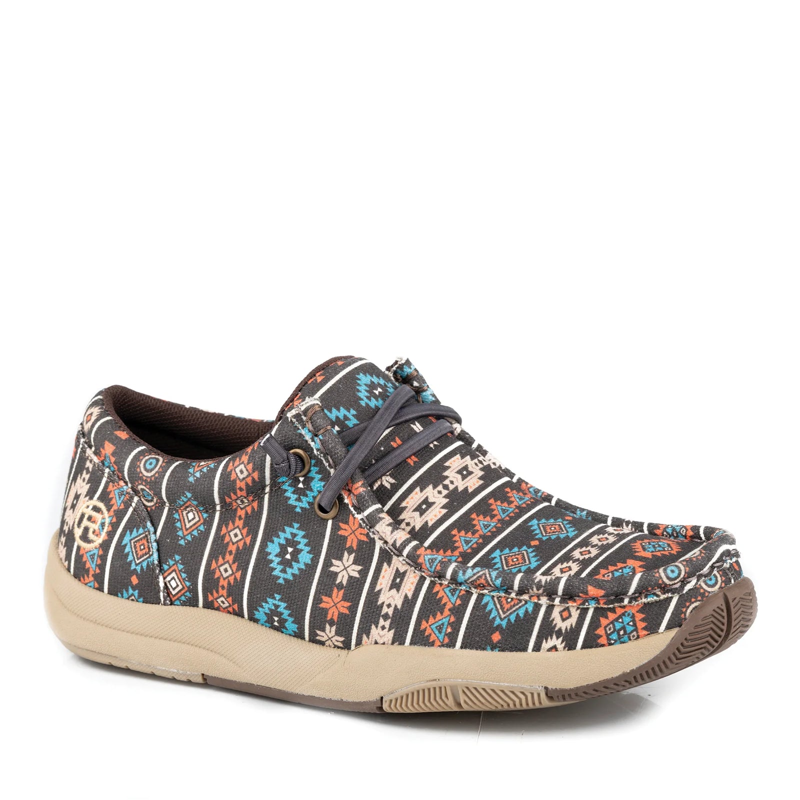 Roper Wms Clearcut Low Multi Aztec Canvas - EOFY Sale