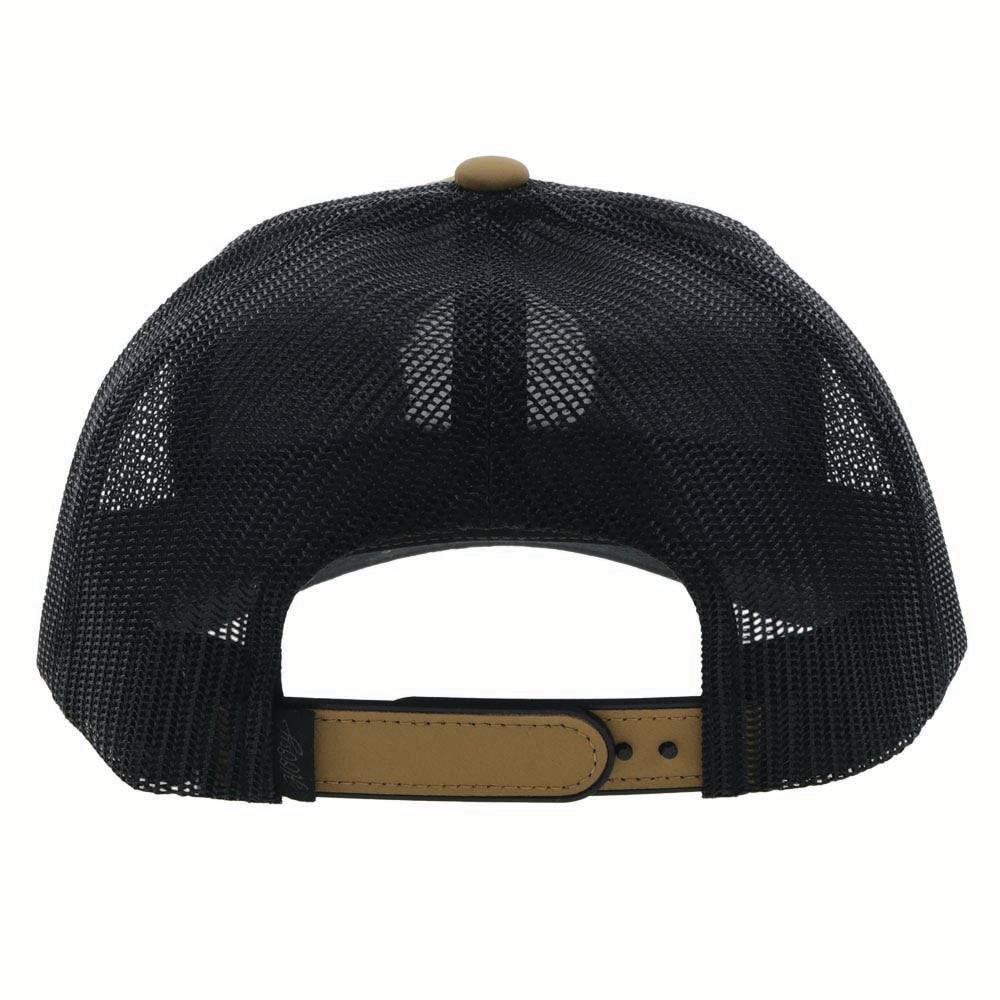 Hooey Blush Tan Black Trucker Cap