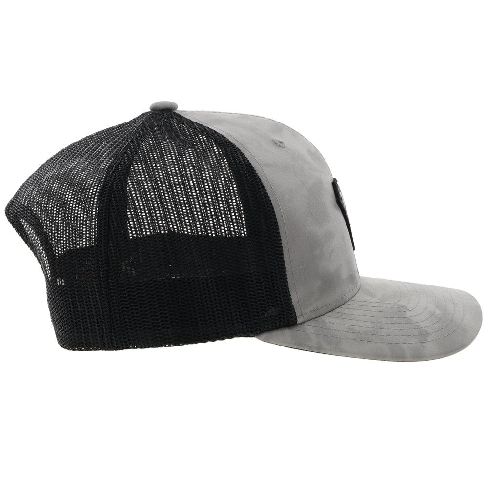 Hooey Rope Like Girl Grey Black Trucker Cap