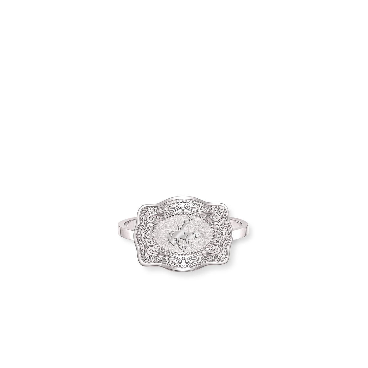 Spur West Mini Belt Buckle Ring