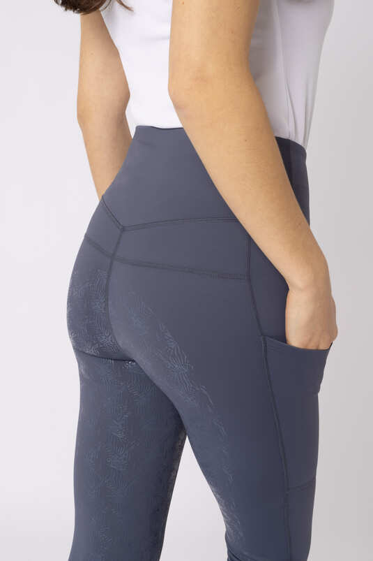 Horze Daria Ladies Full Grip Tights - Black Friday Sale