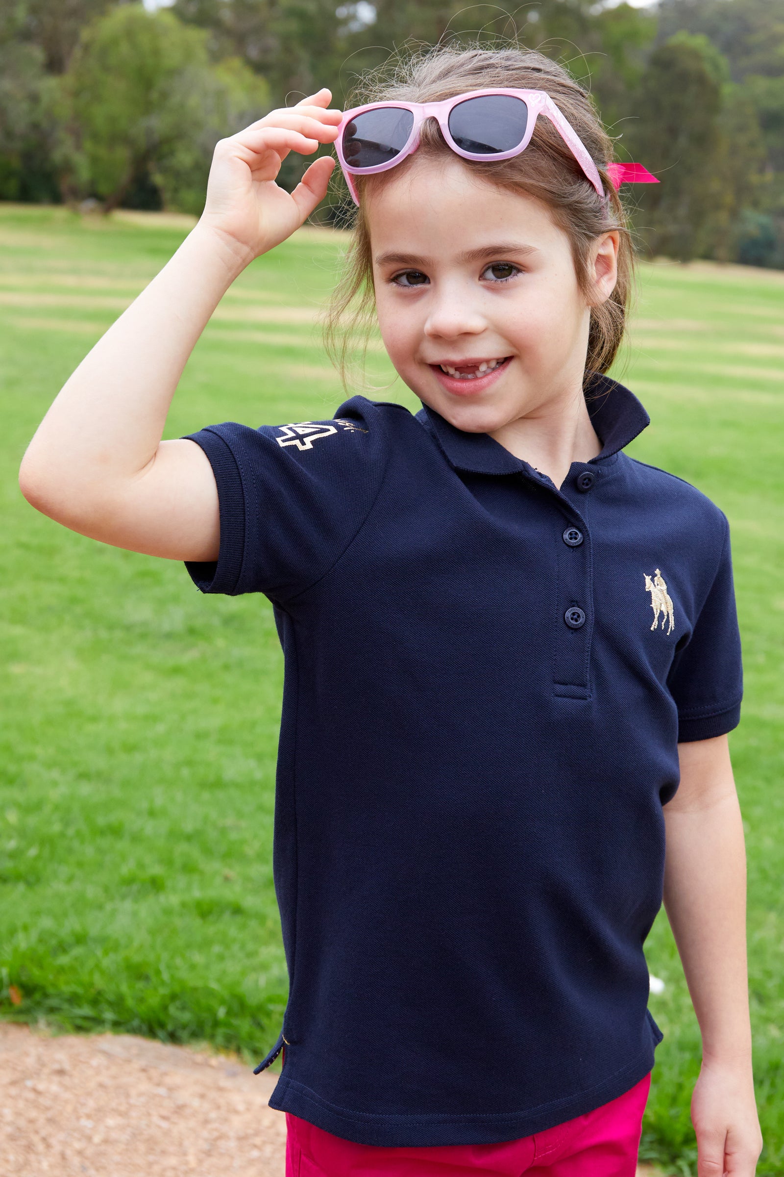 Thomas Cook Girls Mia SS Polo - Black Friday Sale