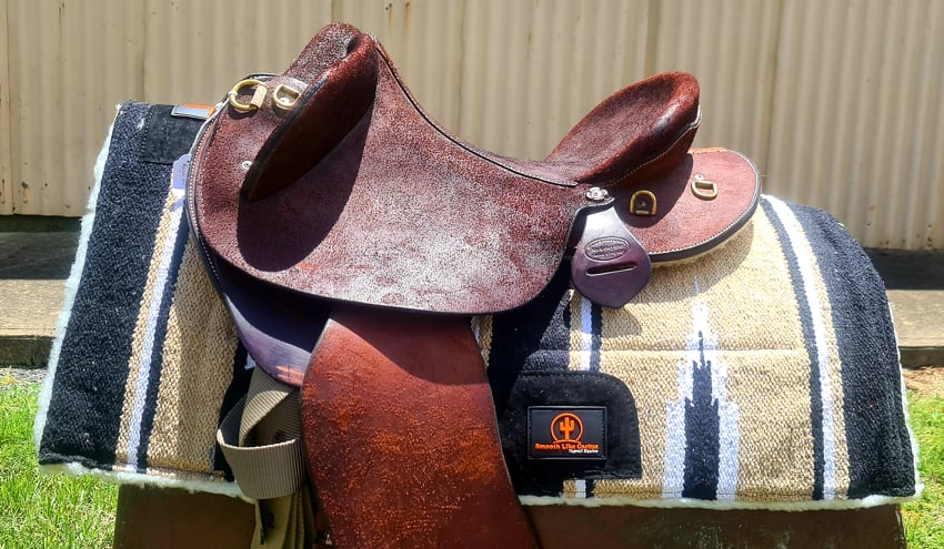 Smooth Like Cactus The Allrounder Navajo Fleece Saddle Pad