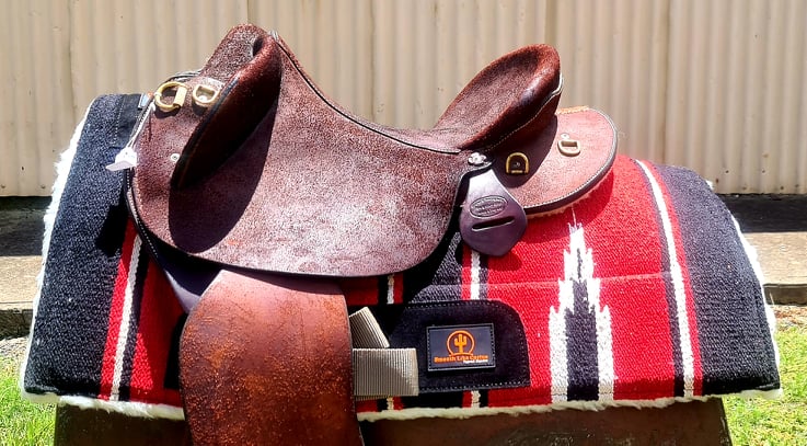Smooth Like Cactus The Allrounder Navajo Fleece Saddle Pad