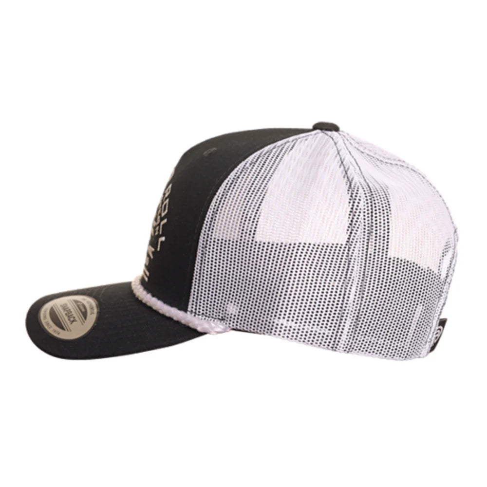 Rock and Roll Denim Logo Aztec Trucker Cap