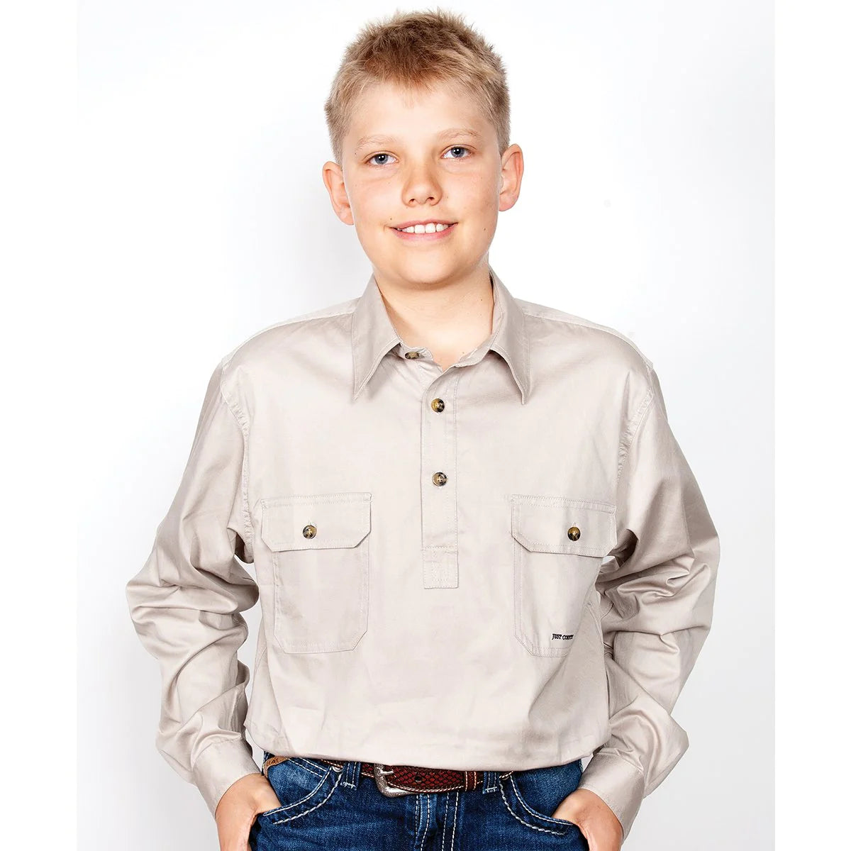 Just Country Boys Lachlan - 1/2 Button