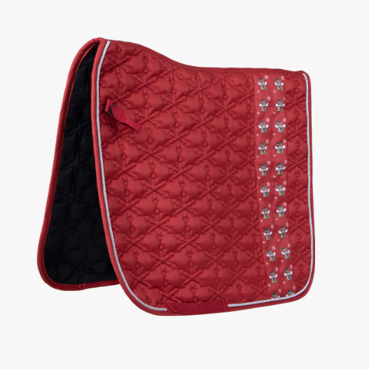 QHP Merry Christmas Saddle Cloth